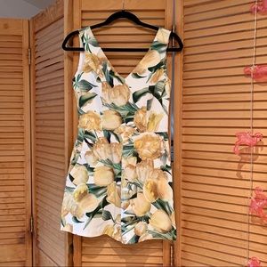 Annie 50 beautiful Montreal made romper XS